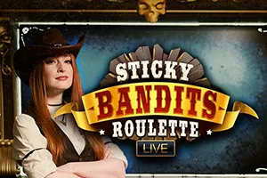 Sticky Bandits Roulette Live - POWERPLAY128