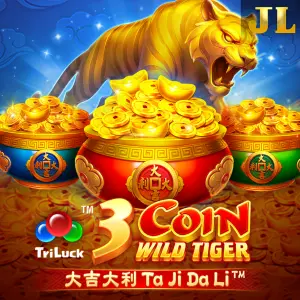 3 Coin Wild Tiger - POWERPLAY128