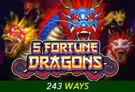 5 Fortune Dragons - POWERPLAY128